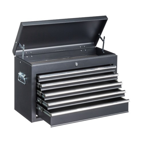 Drawer metal tool box with - 5,